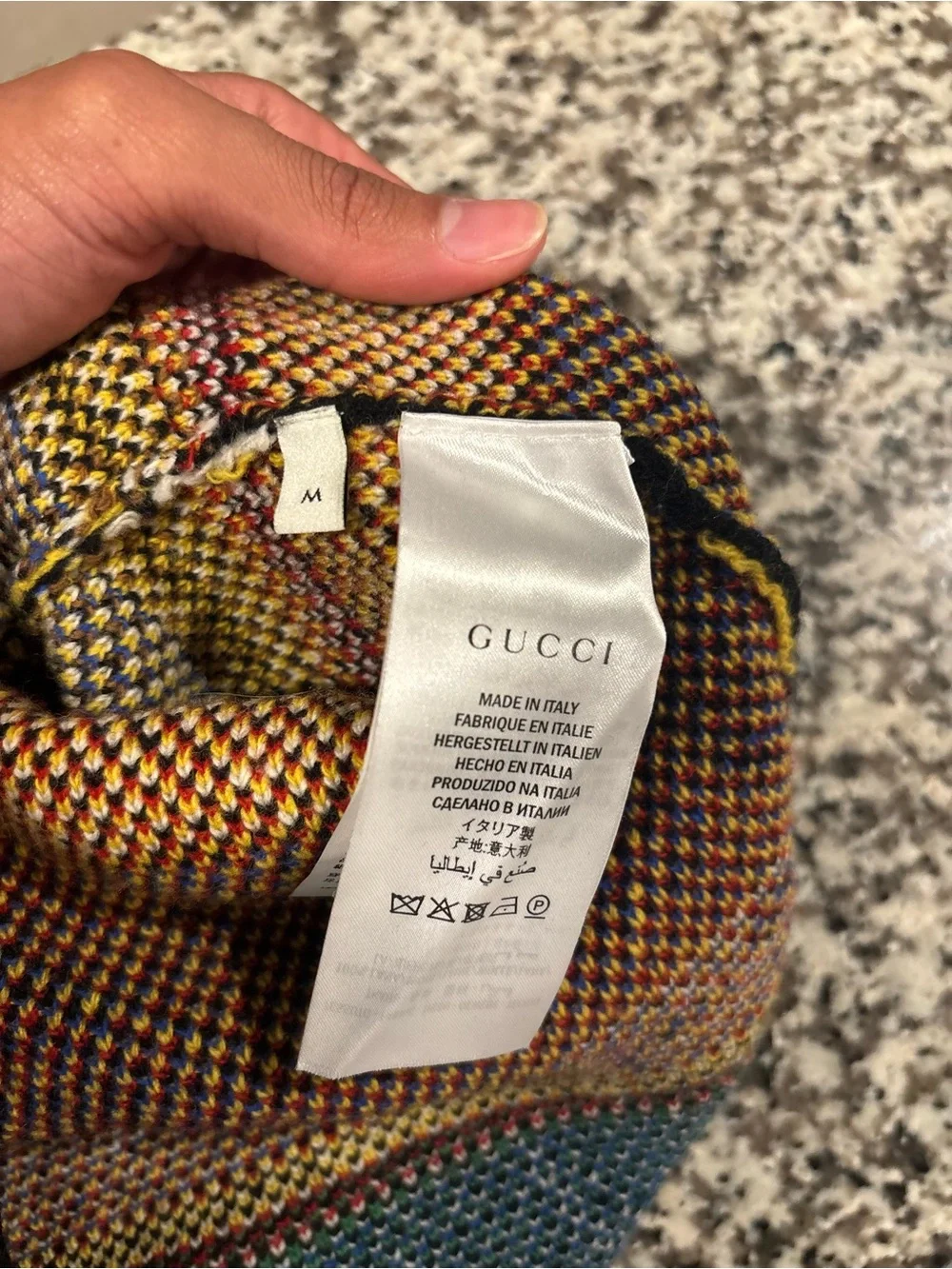 Gucci vintage metal